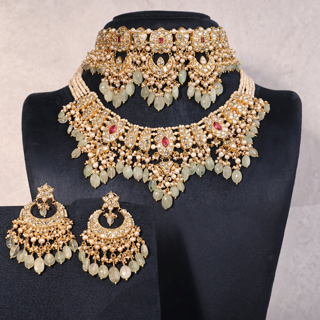 Janit Bridal Polki Set