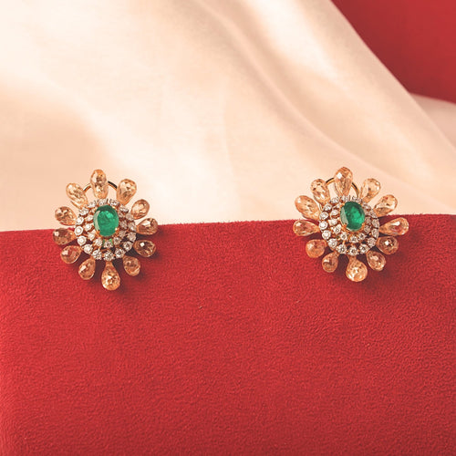 Jessica Bead Pendant And Munisa Tops Diamond Set
