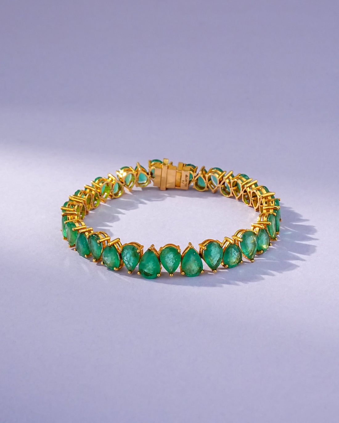 Raksha Emerald Loose Bracelet - NO ORDERS
