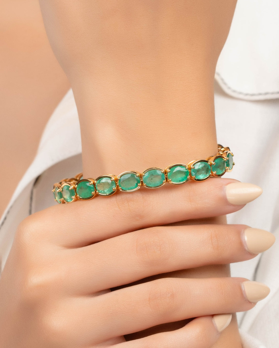 Hatimi Emerald Bracelet