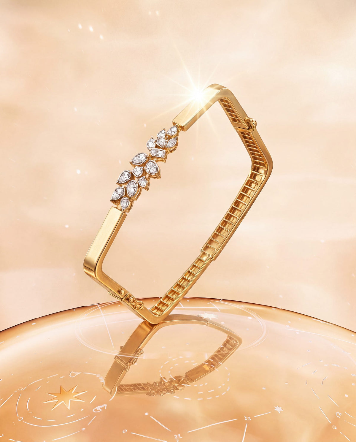 Sangeeta Diamond Bangle