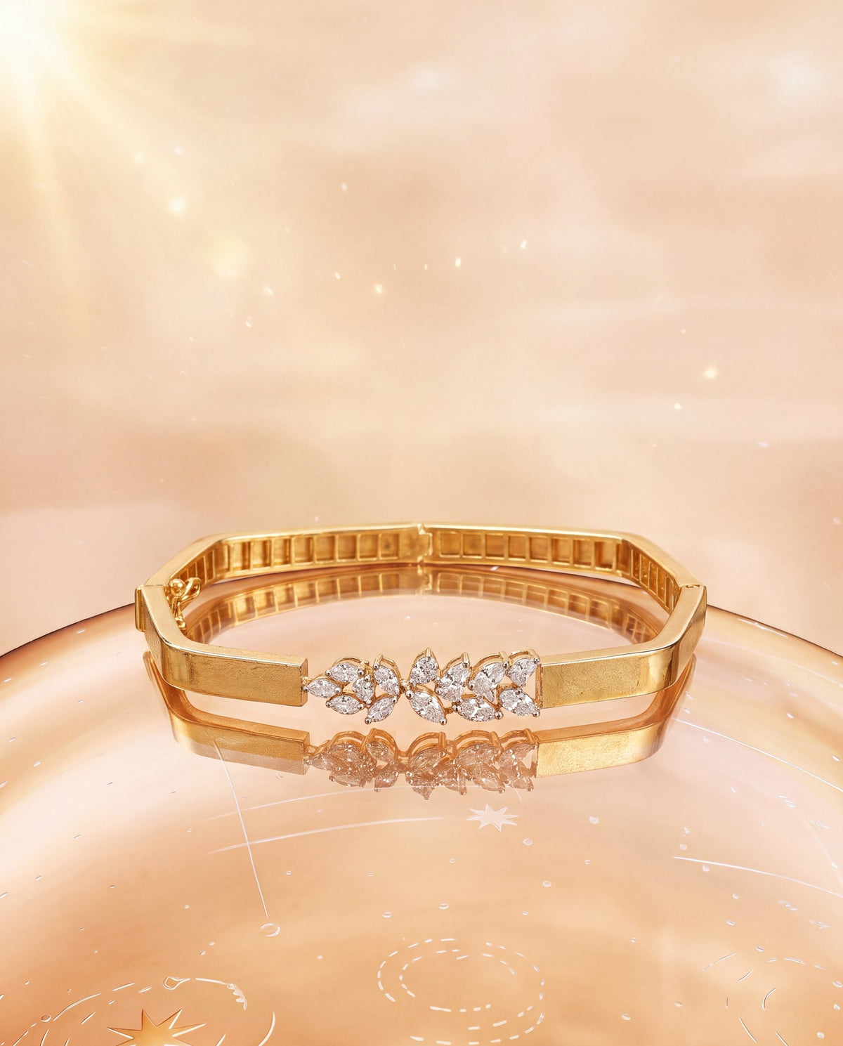 Sangeeta Diamond Bangle
