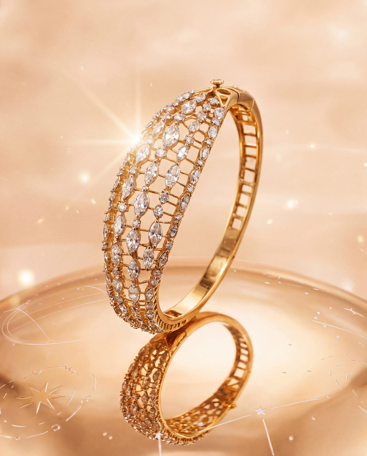 Diamond Bangle
