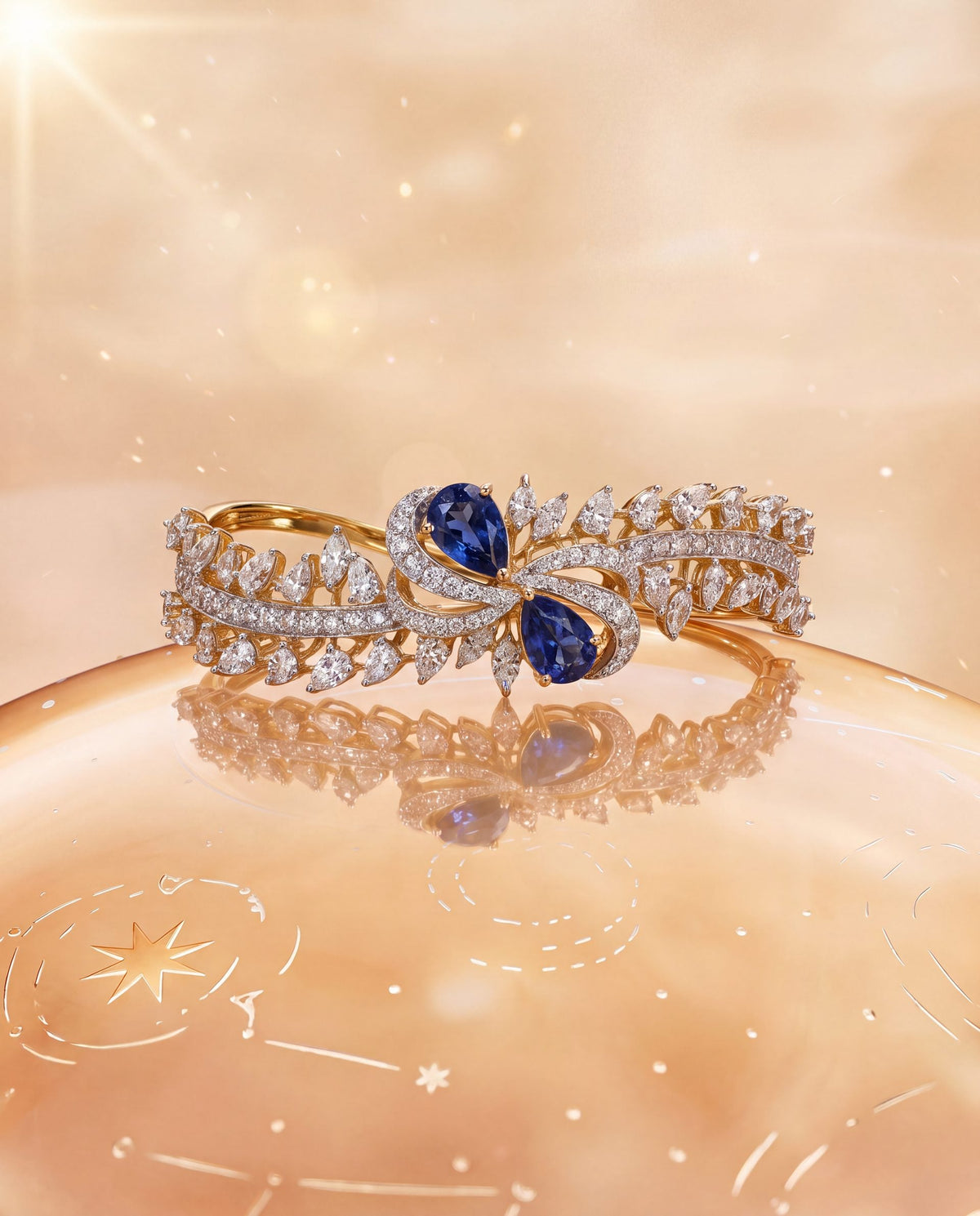 Chandrima Diamond Bangle