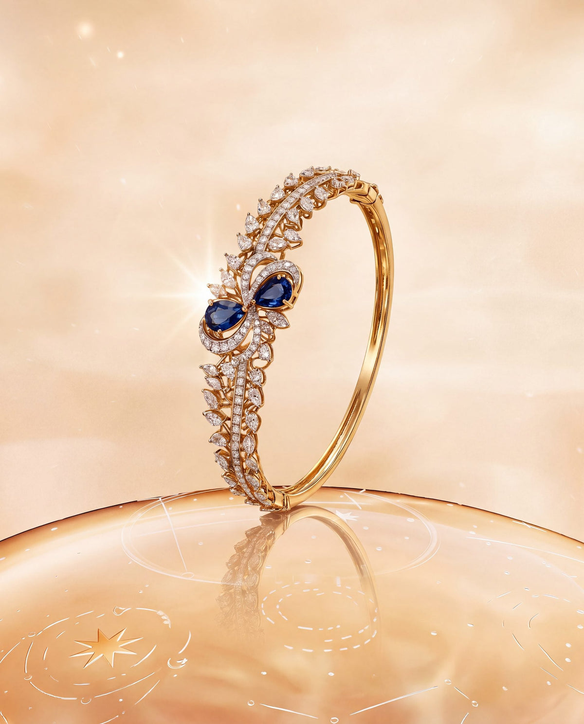 Stevie Diamond Bangle