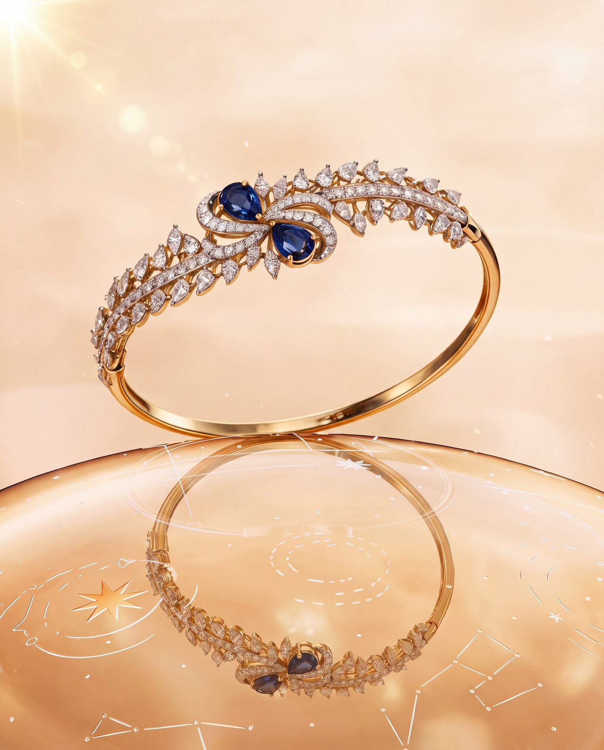 Stevie Diamond Bangle