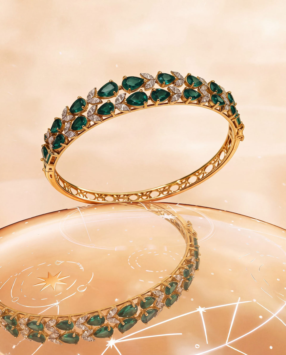 Tarai Diamond Bangle