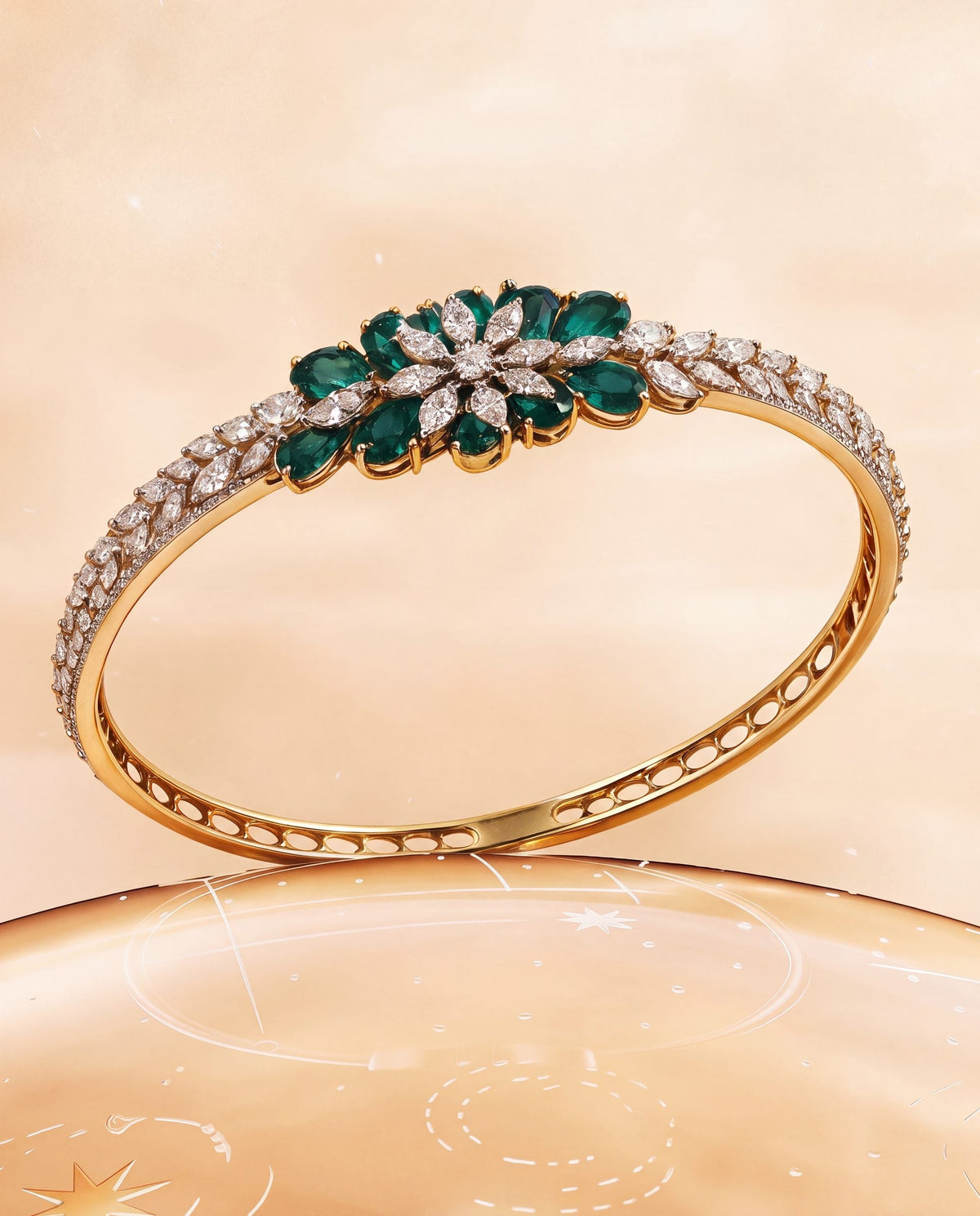 Tori Diamond Bangle