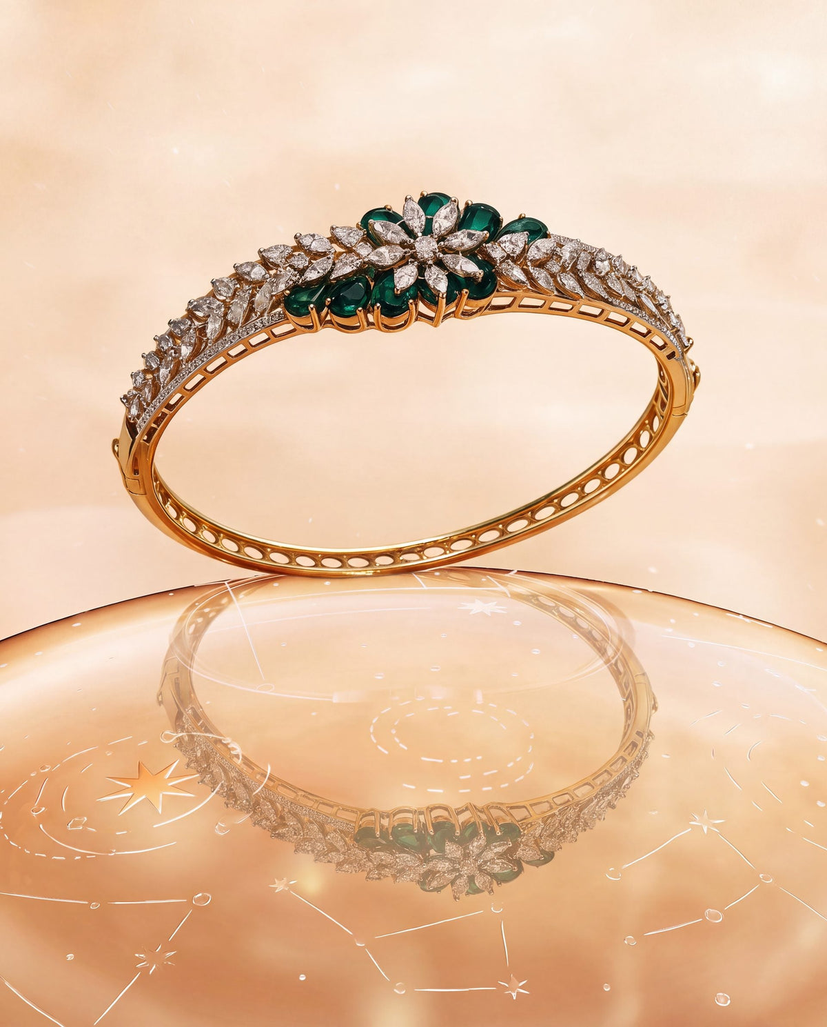 Tori Diamond Bangle