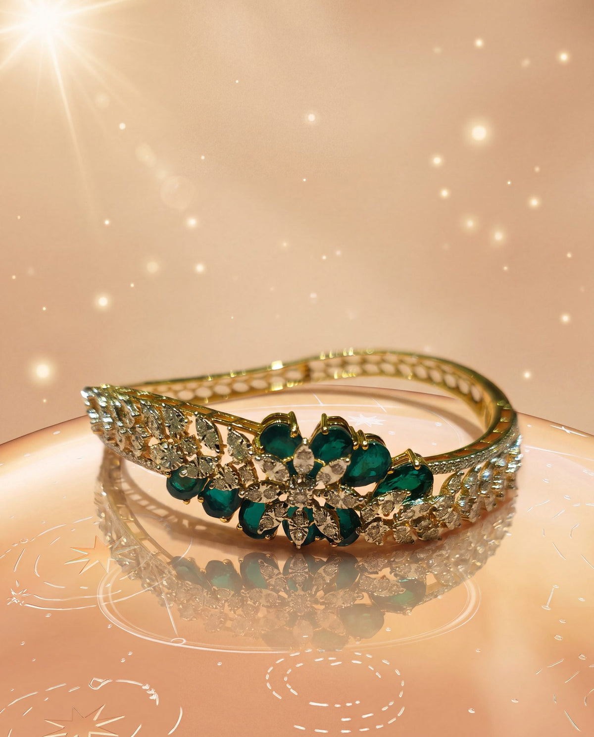 Tori Diamond Bangle
