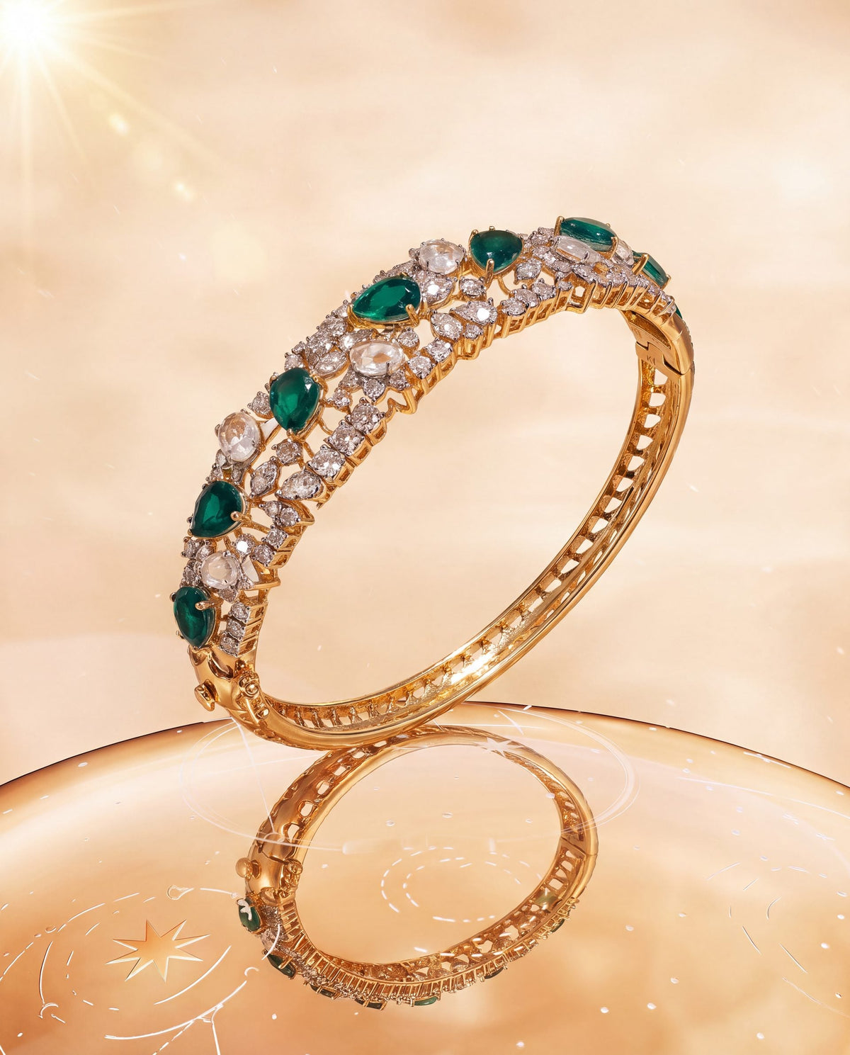 Savarna Diamond Bangle
