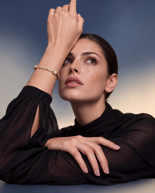 Hansa Diamond Bangle