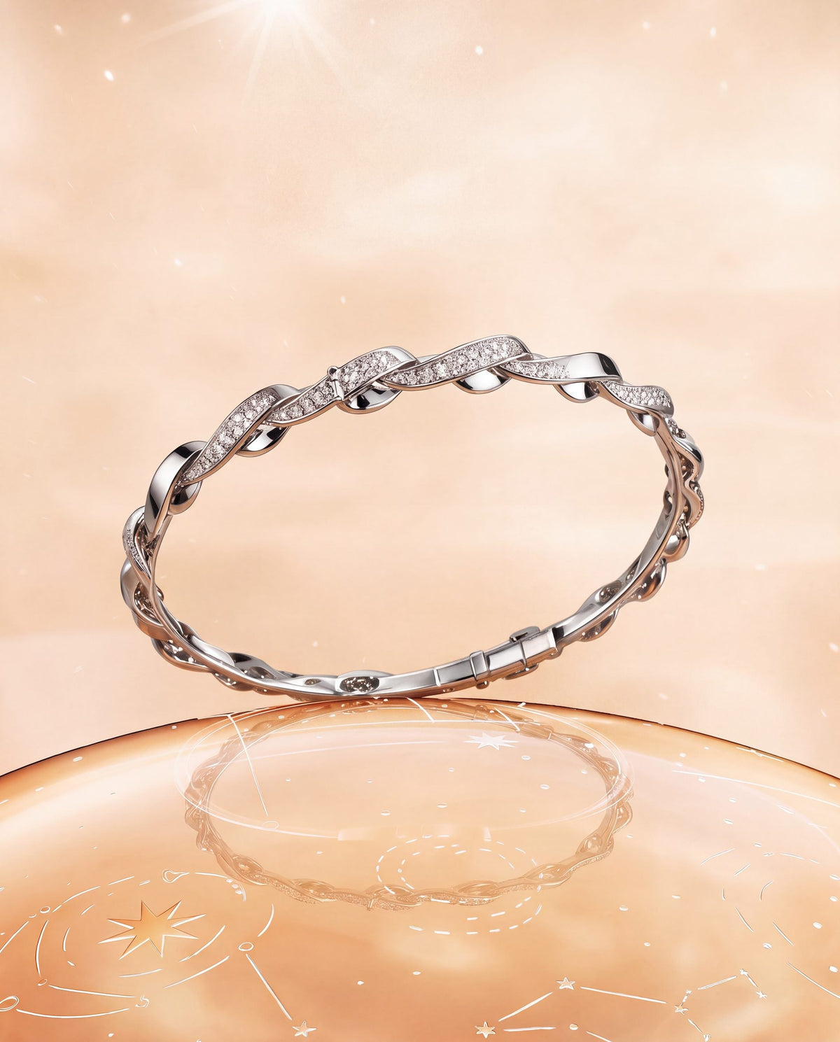 Eliza Diamond Bangle