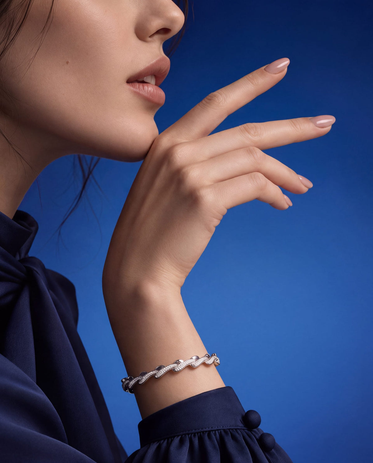 Eliza Diamond Bangle
