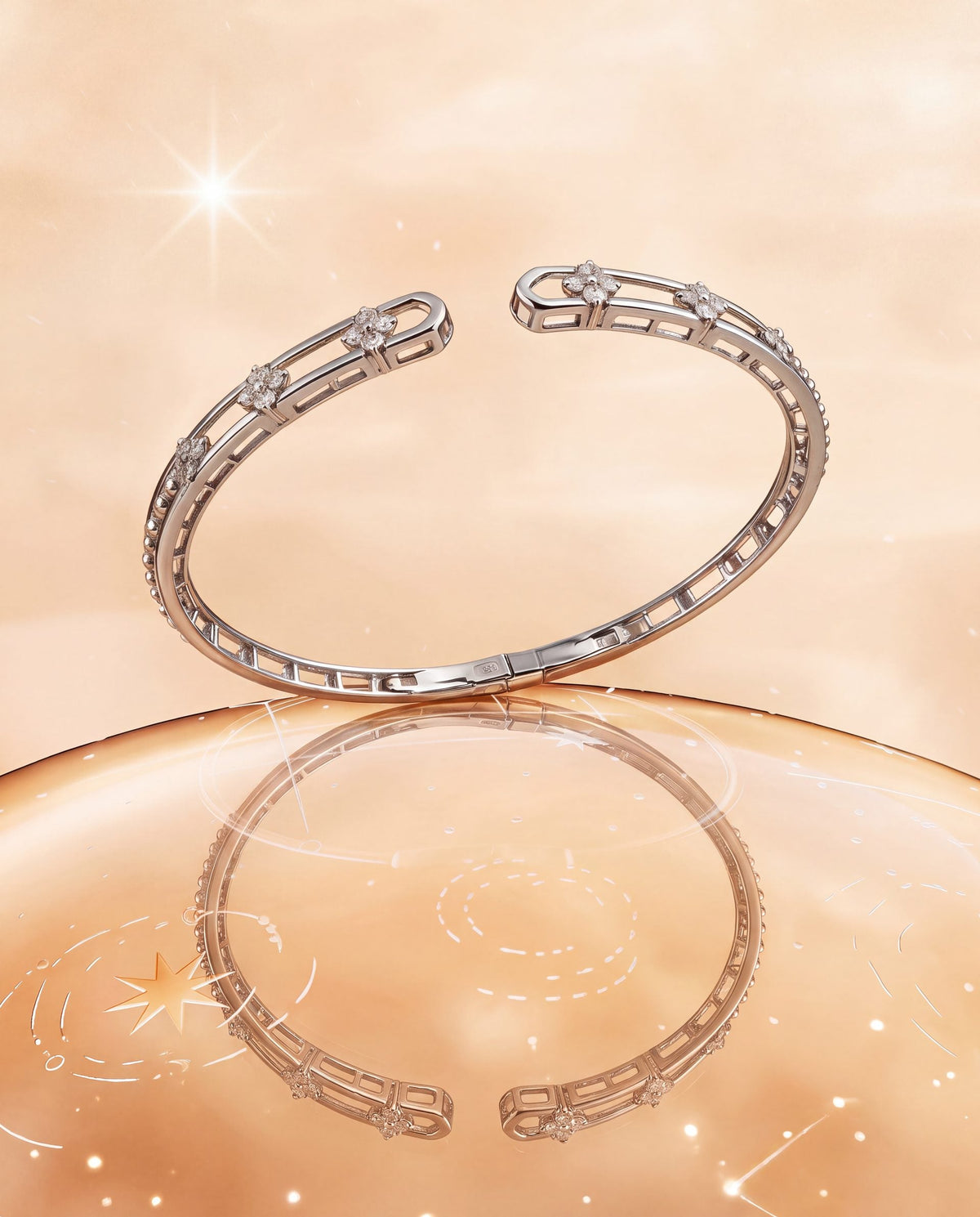 Carmel Diamond Bangle
