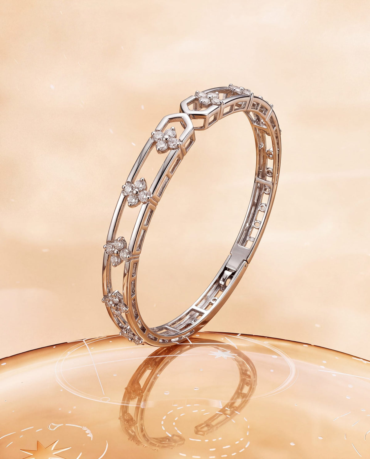 Carmel Diamond Bangle