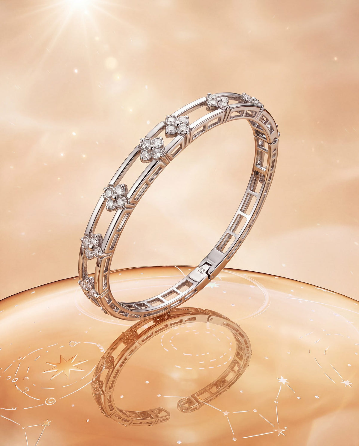 Carmel Diamond Bangle