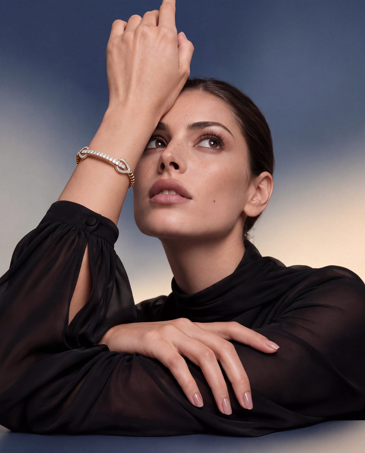 Mayura Diamond Bangle