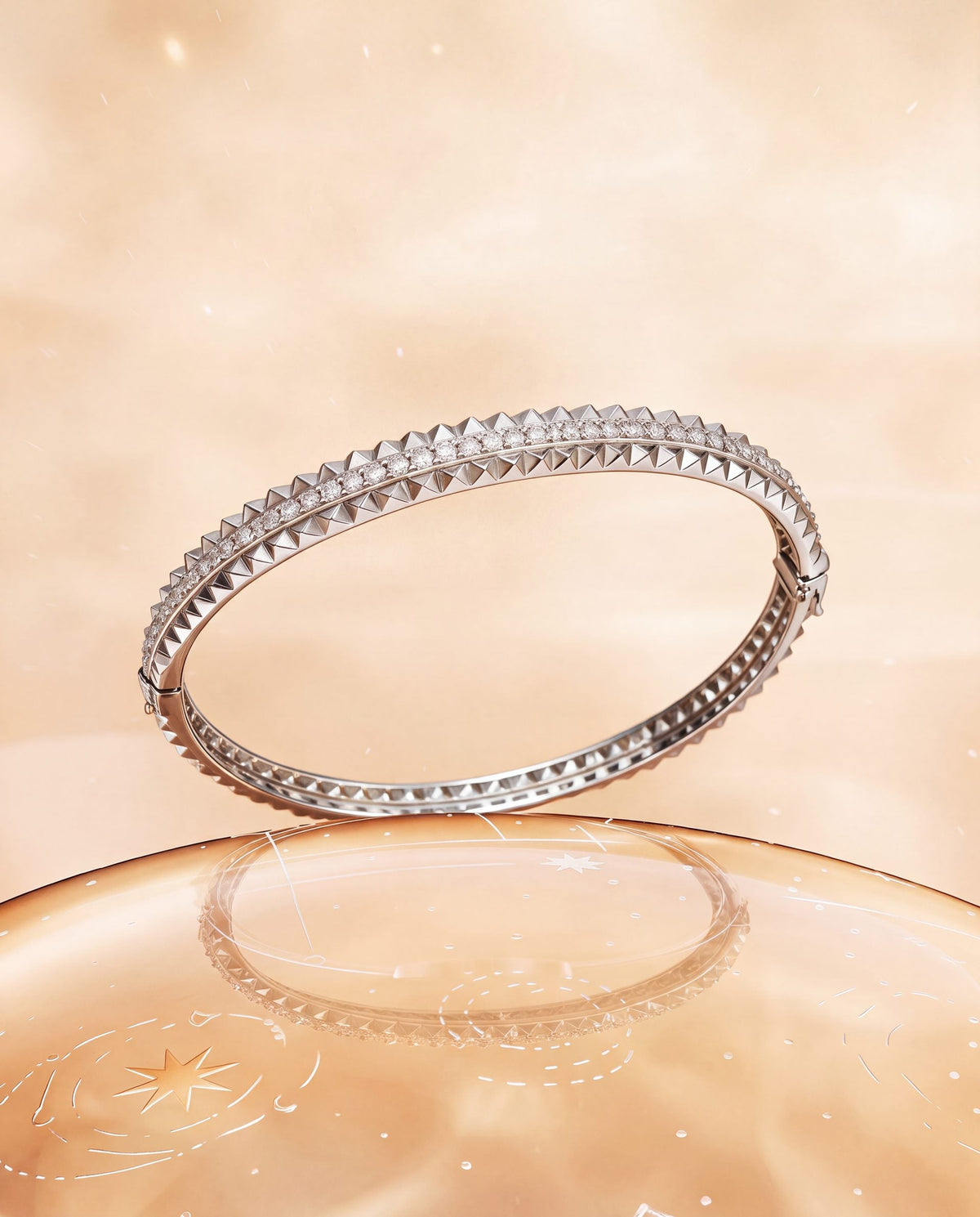 Indrayani Diamond Bangle