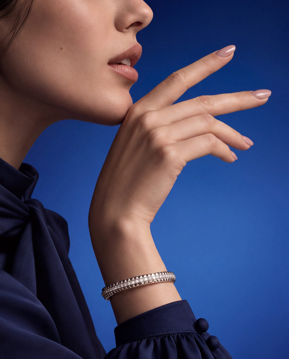 Indrayani Diamond Bangle
