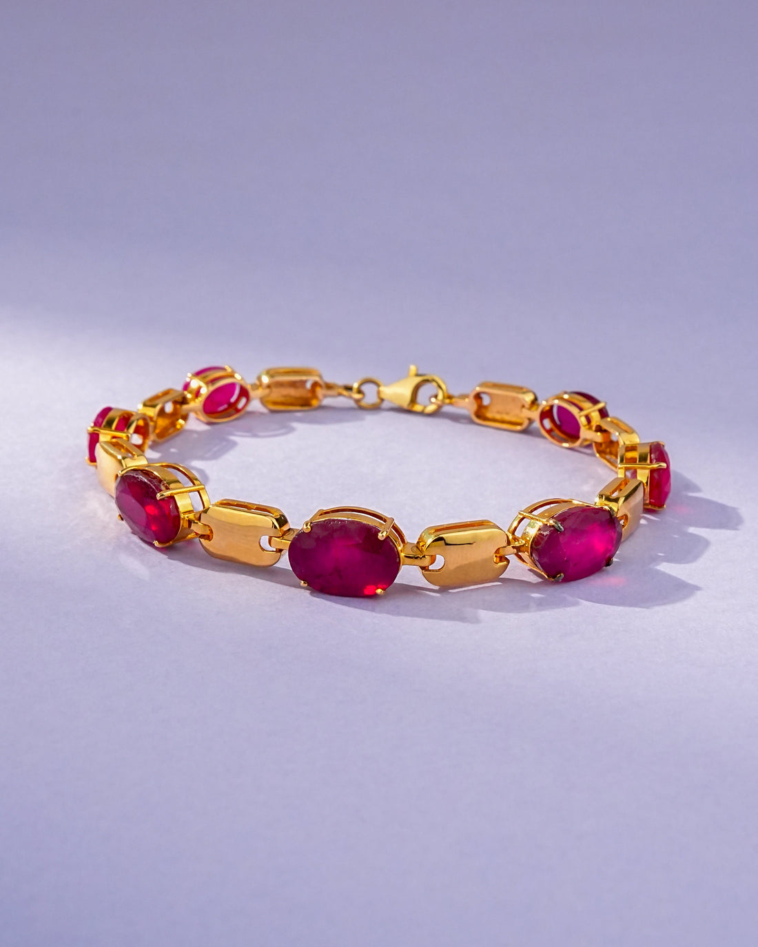 Veena Ruby Loose Bracelet