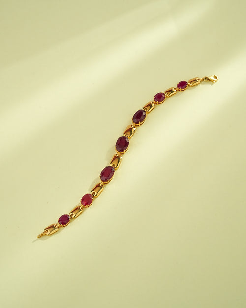 Veena Ruby Loose Bracelet
