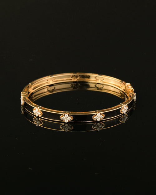 The Zarna Noir Diamond Bangle