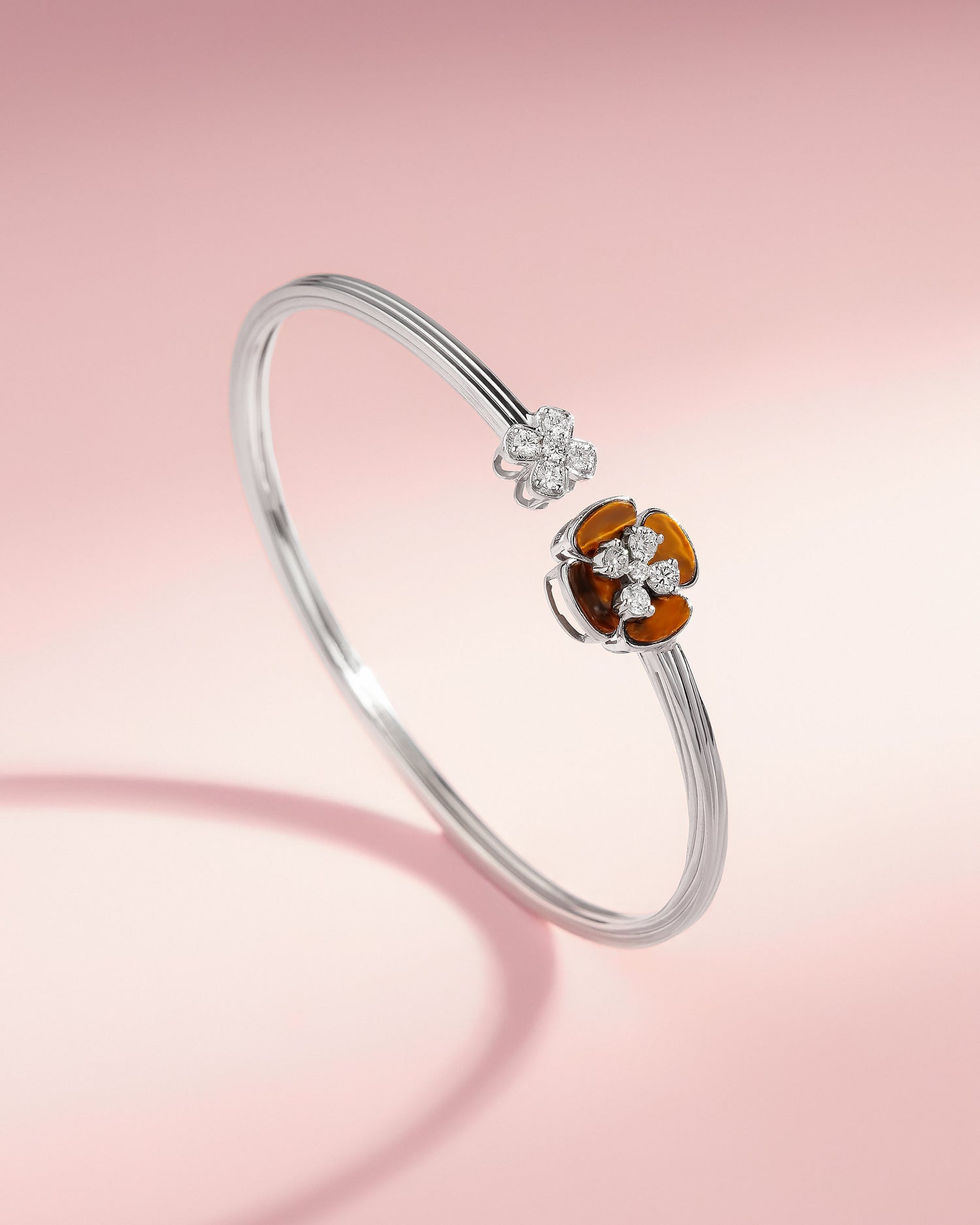 Pemora Diamond Bangle