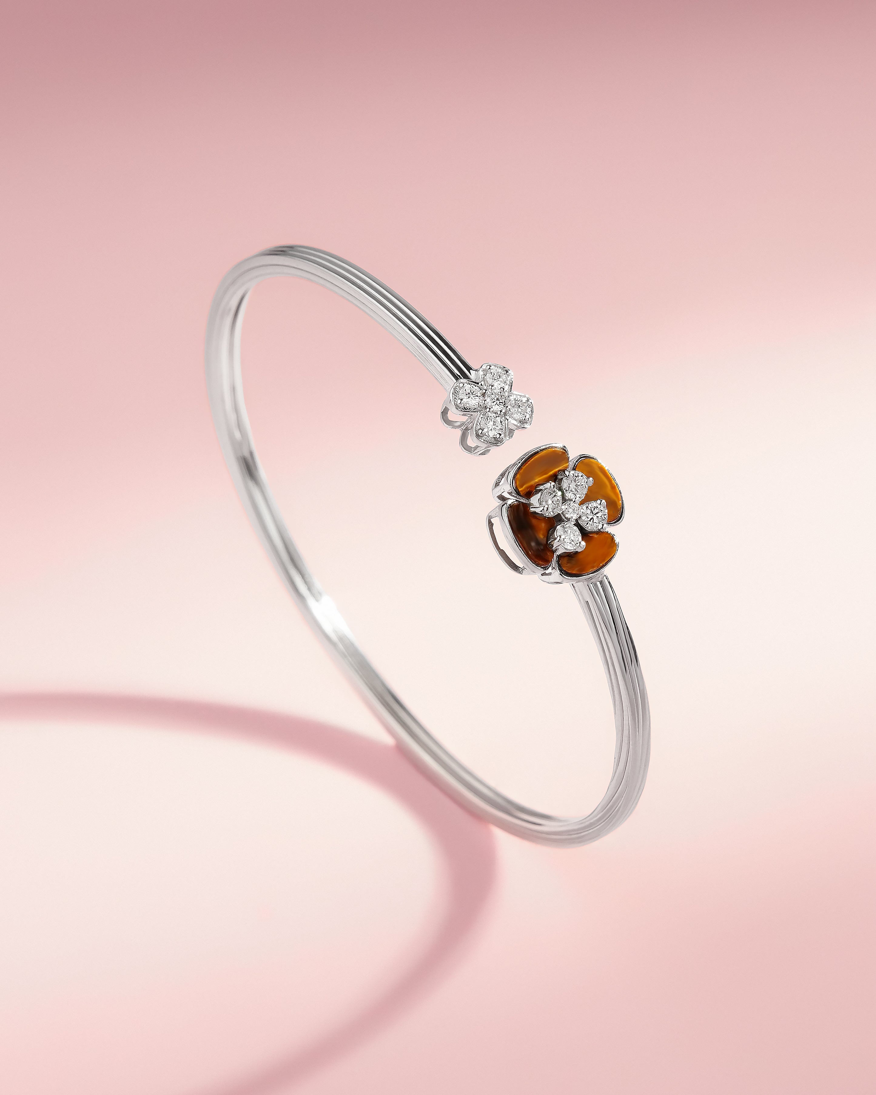 Pemora Diamond Bangle