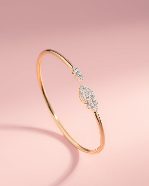 Opaline Diamond Bangle
