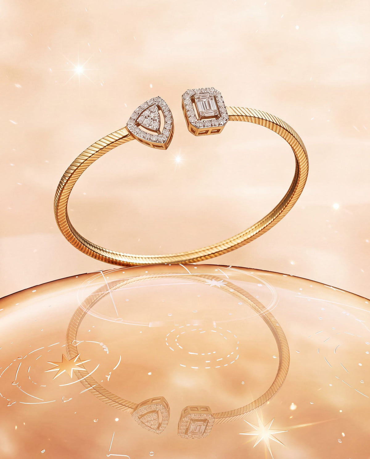 Mangala Diamond Bangle