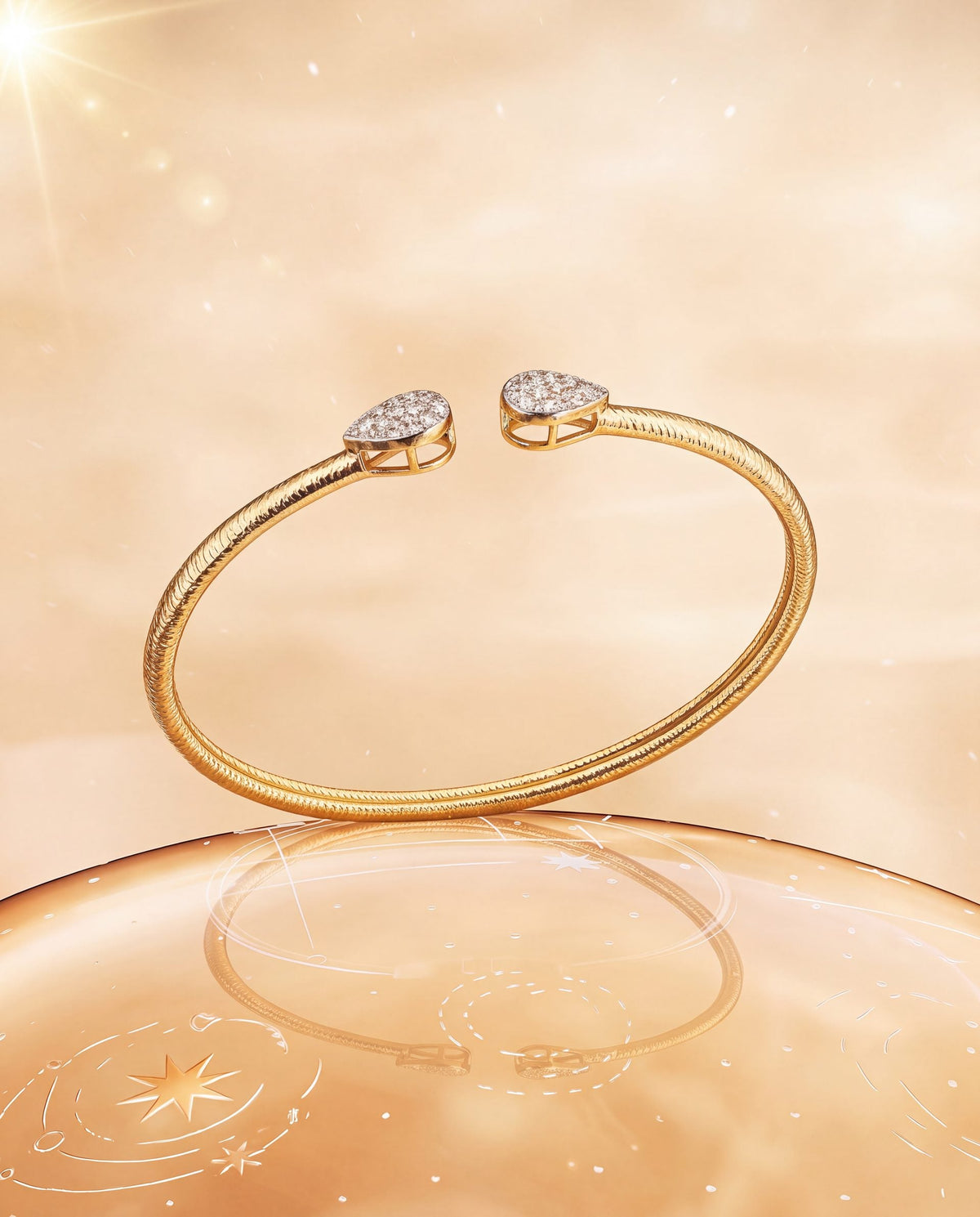 Vidushi Diamond Bangle