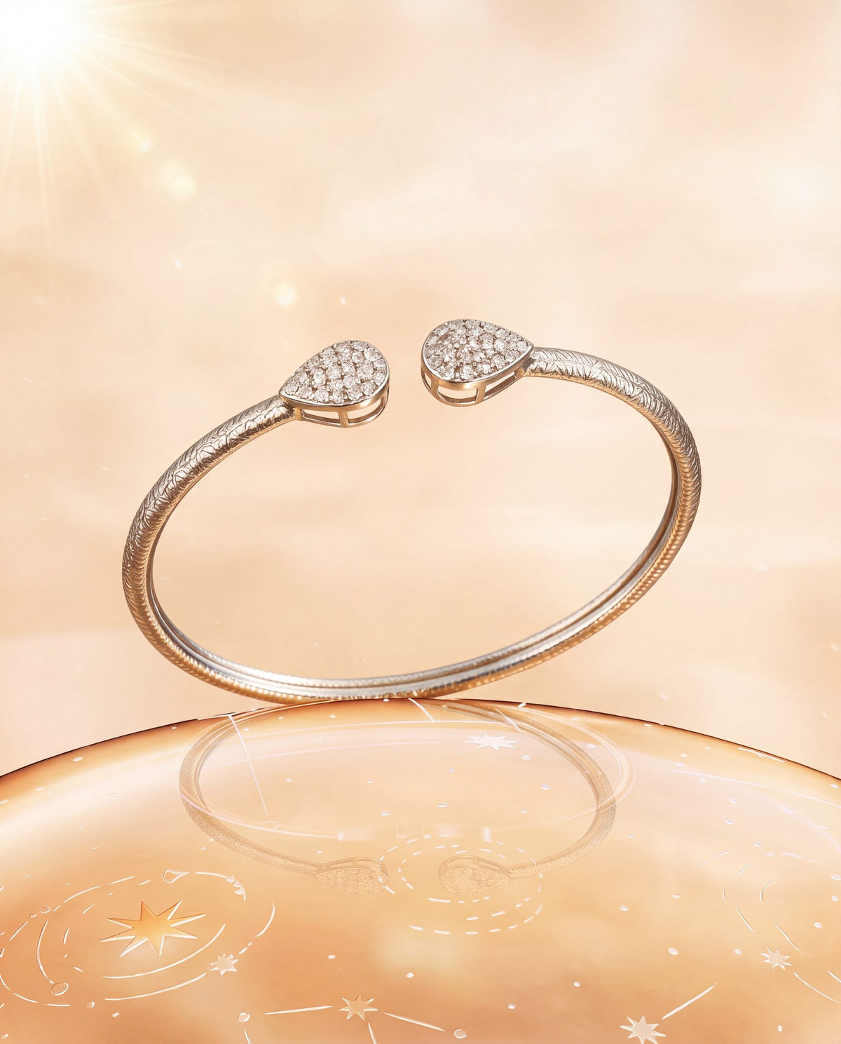 Mandara Diamond Bangle