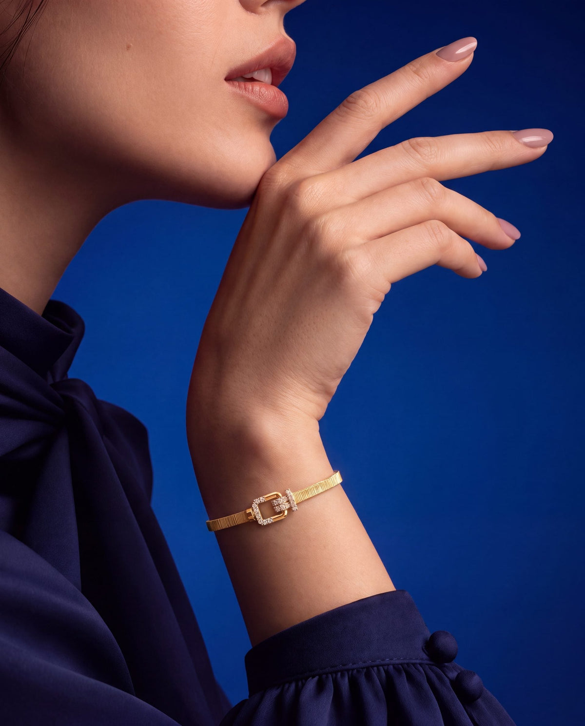 Vibhuti Diamond Bangle