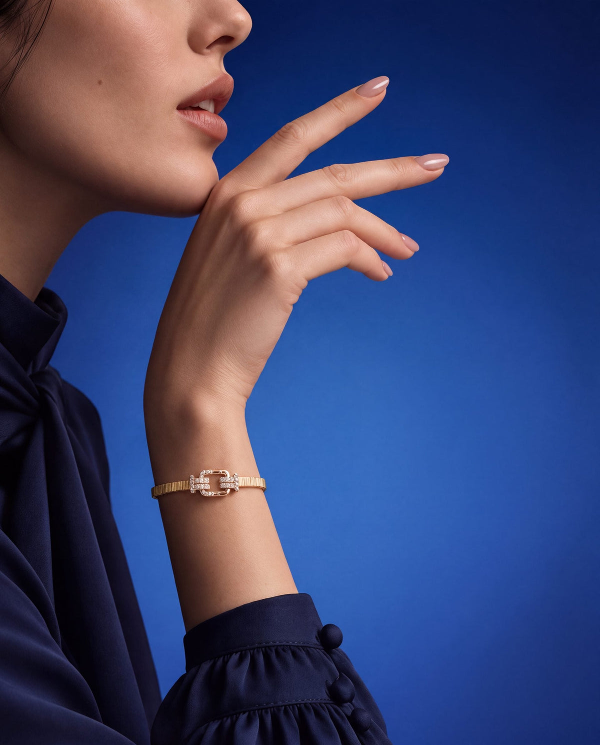 Vibhuti Diamond Bangle