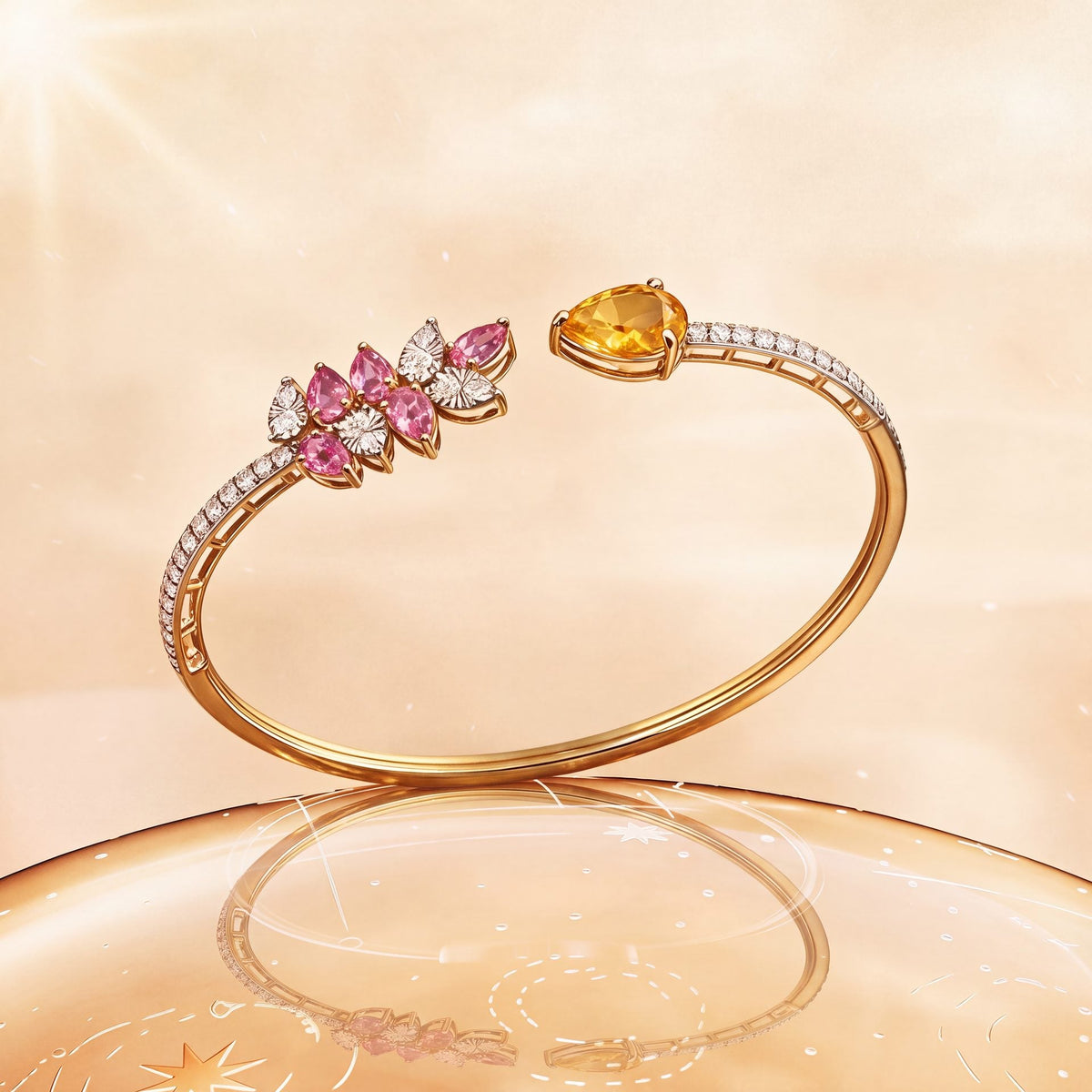 Vidyut Diamond Bangle
