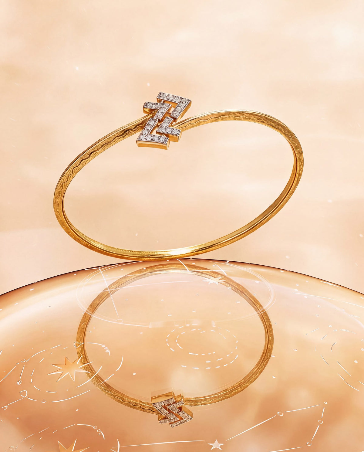 Levora Diamond Bangle
