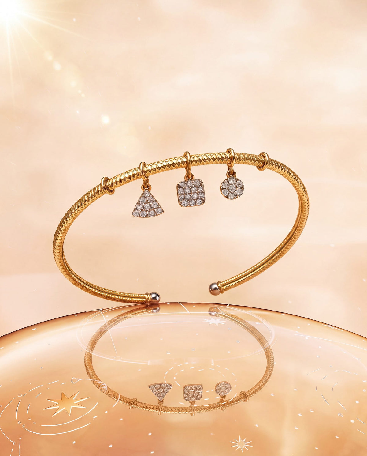 Fenisa Diamond Bangle
