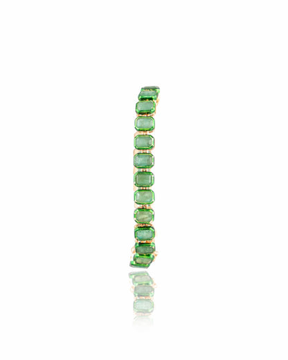 Xenaida Emerald Minimal Bracelet
