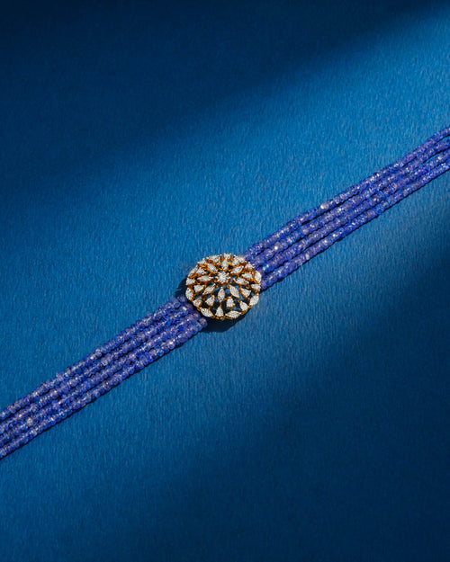 Arisya Diamond Bead Choker