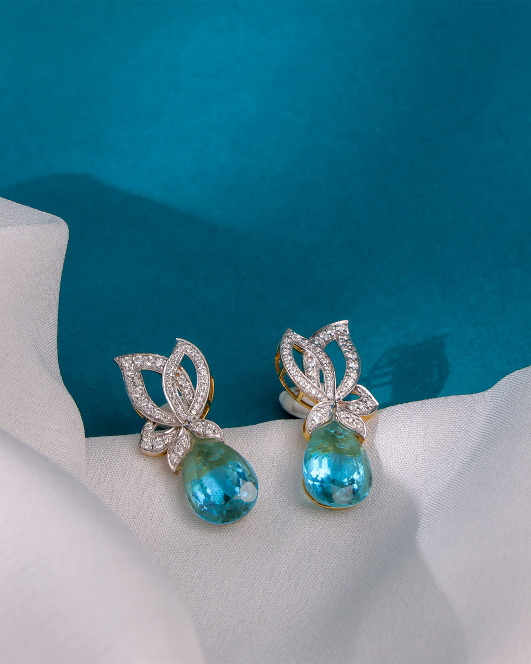 Diamond  Long Earrings