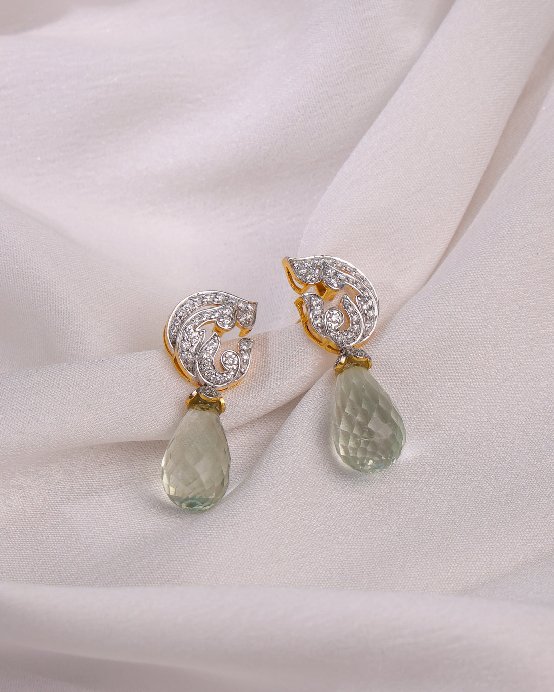 Diamond  Long Earrings
