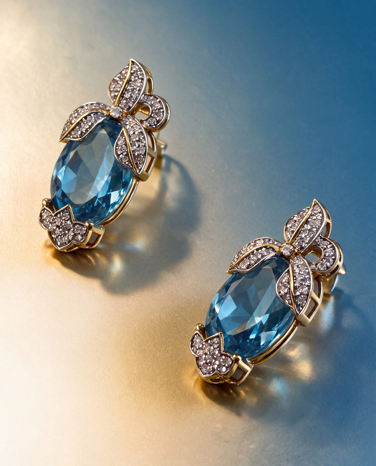 Diamond Long Earrings