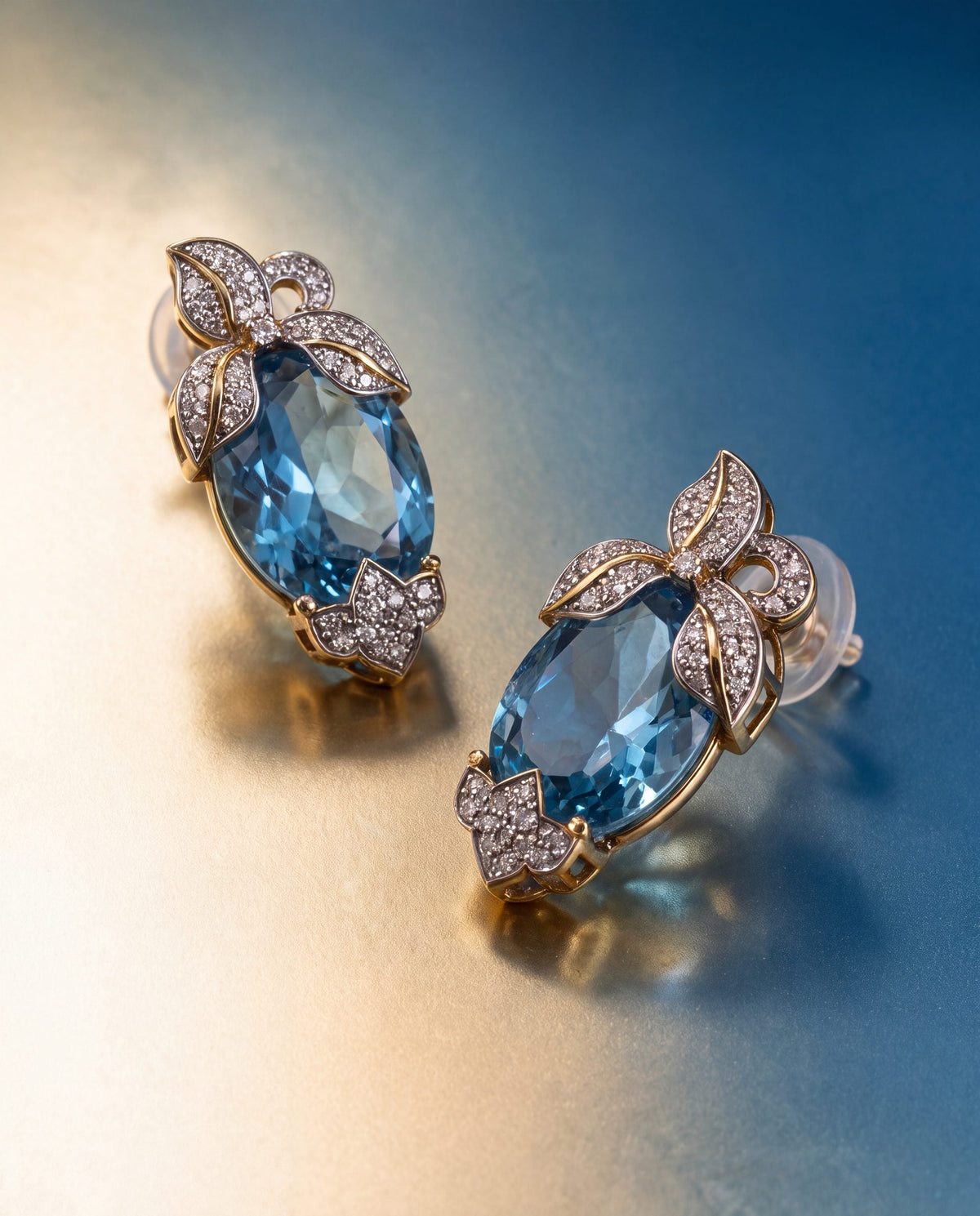 Diamond Long Earrings