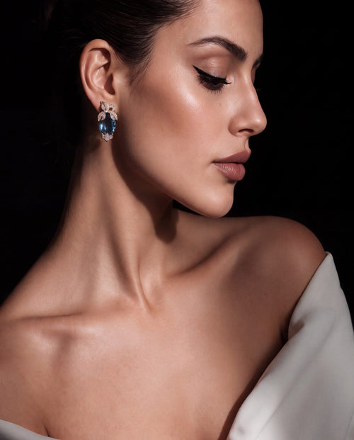 Diamond Long Earrings