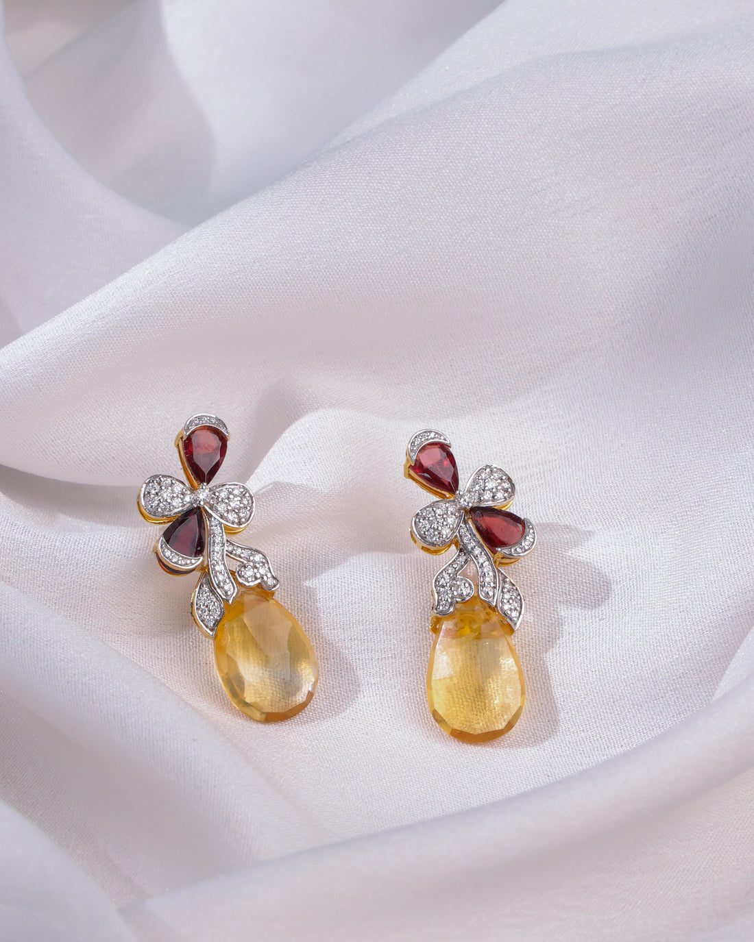 Diamond  Long Earrings