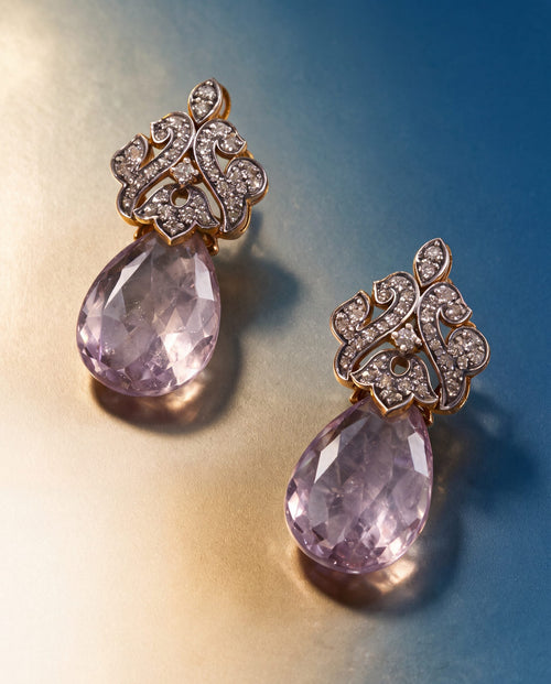 Diamond Long Earrings