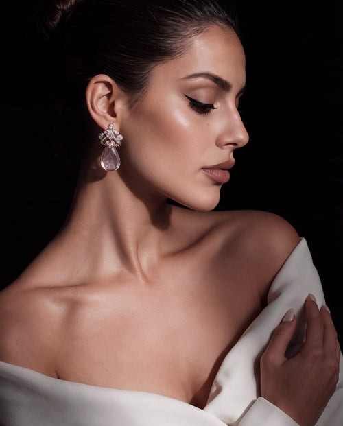 Diamond Long Earrings