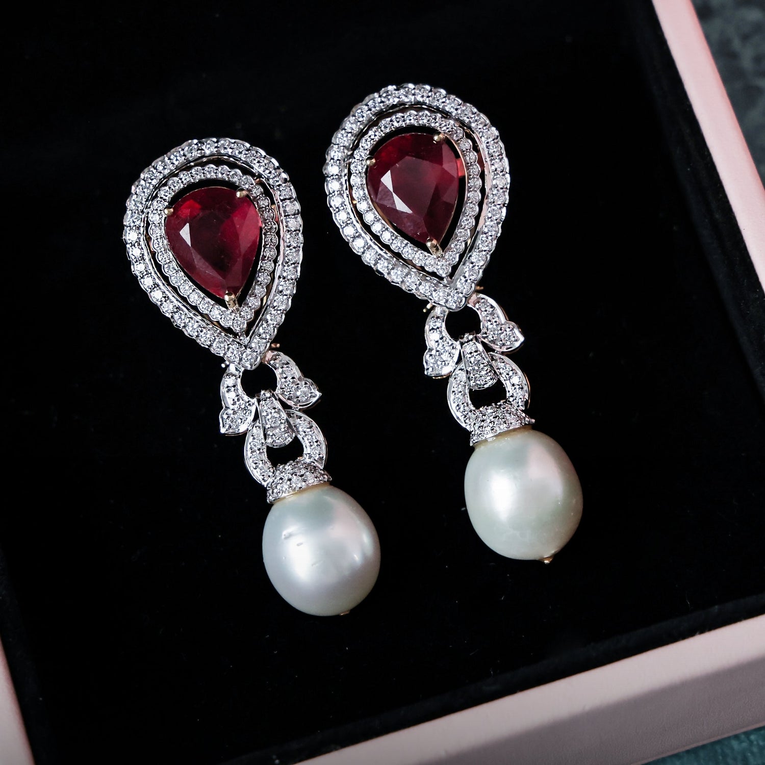 Diamond Long Earrings