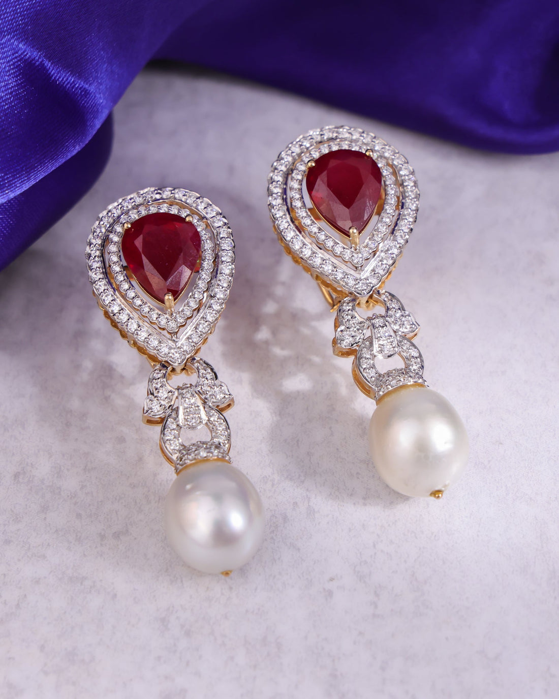 Diamond Long Earrings - NO ORDERS